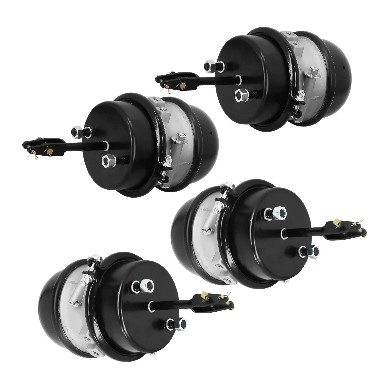 4X Long Stroke Brake Chamber 3030 3" 76mm for Freightliner (NT3030ELSWC)