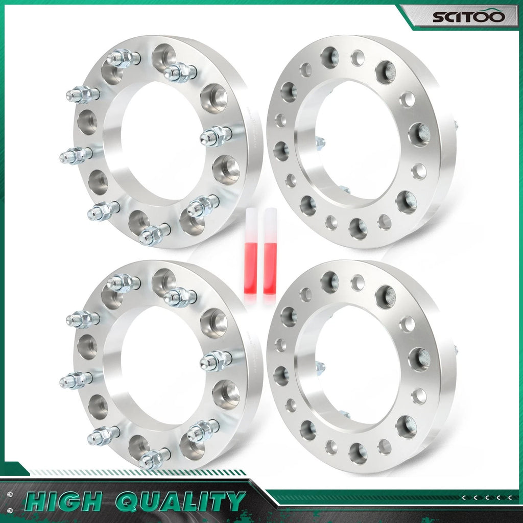 Set of 4 Wheel Spacers M14x1.5 146mm for Ford F-350 Super Duty (2005–2025)