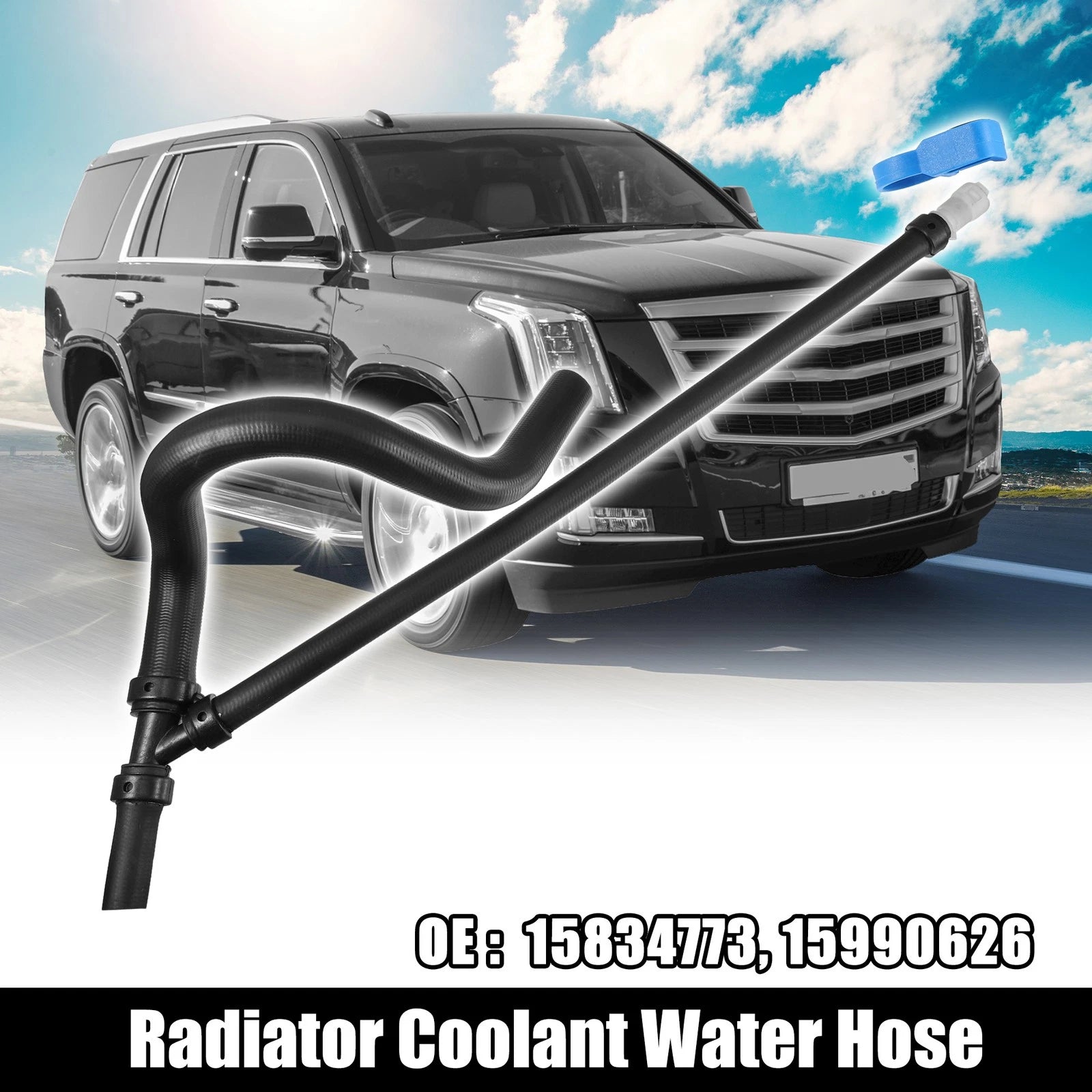 Engine Radiator Coolant Heater Hose 15834773 for Cadillac Escalade ESV (2007–2014)