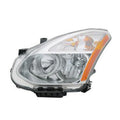 Replacement Driver Side Halogen Head Light Assembly w/Inner Lens