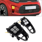 Daytime Running Light Front Fog Lamp for Kia Picanto (2017–2020)