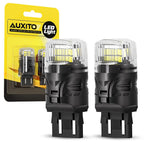 Set of 2 AUXITO 7443 7440 LED White 6500K Reverse Backup Turn Signal Bulbs