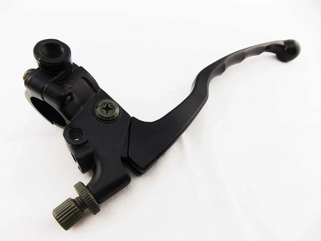 Black Forseti Front Brake & Clutch Lever Bracket Assembly for Yamaha SR250 (80-83)