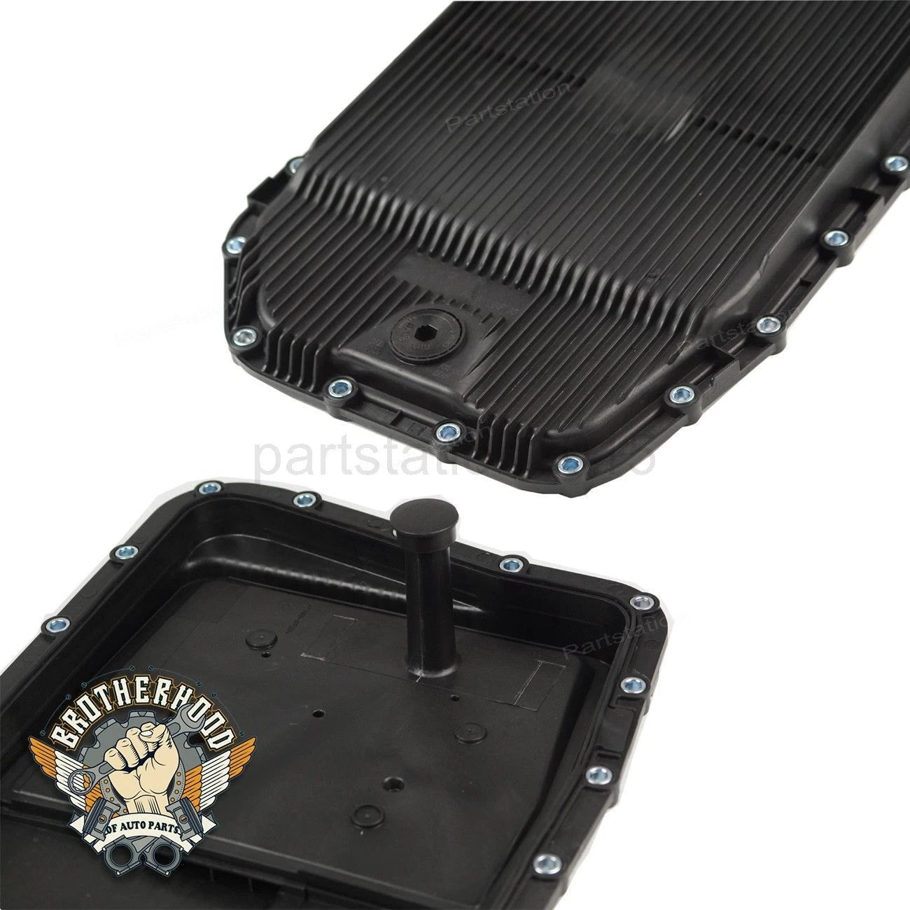 Transmission Oil Pan with Filter, Gasket & Screw for BMW 550i 750i X5 (2006–2017)
