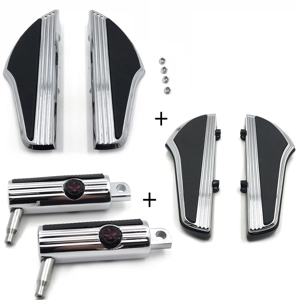 Footboard Footpeg Set for Harley Softail (2000–2017)