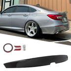 Glossy Black Duck Tail Spoiler for Honda Accord (2018–2022)