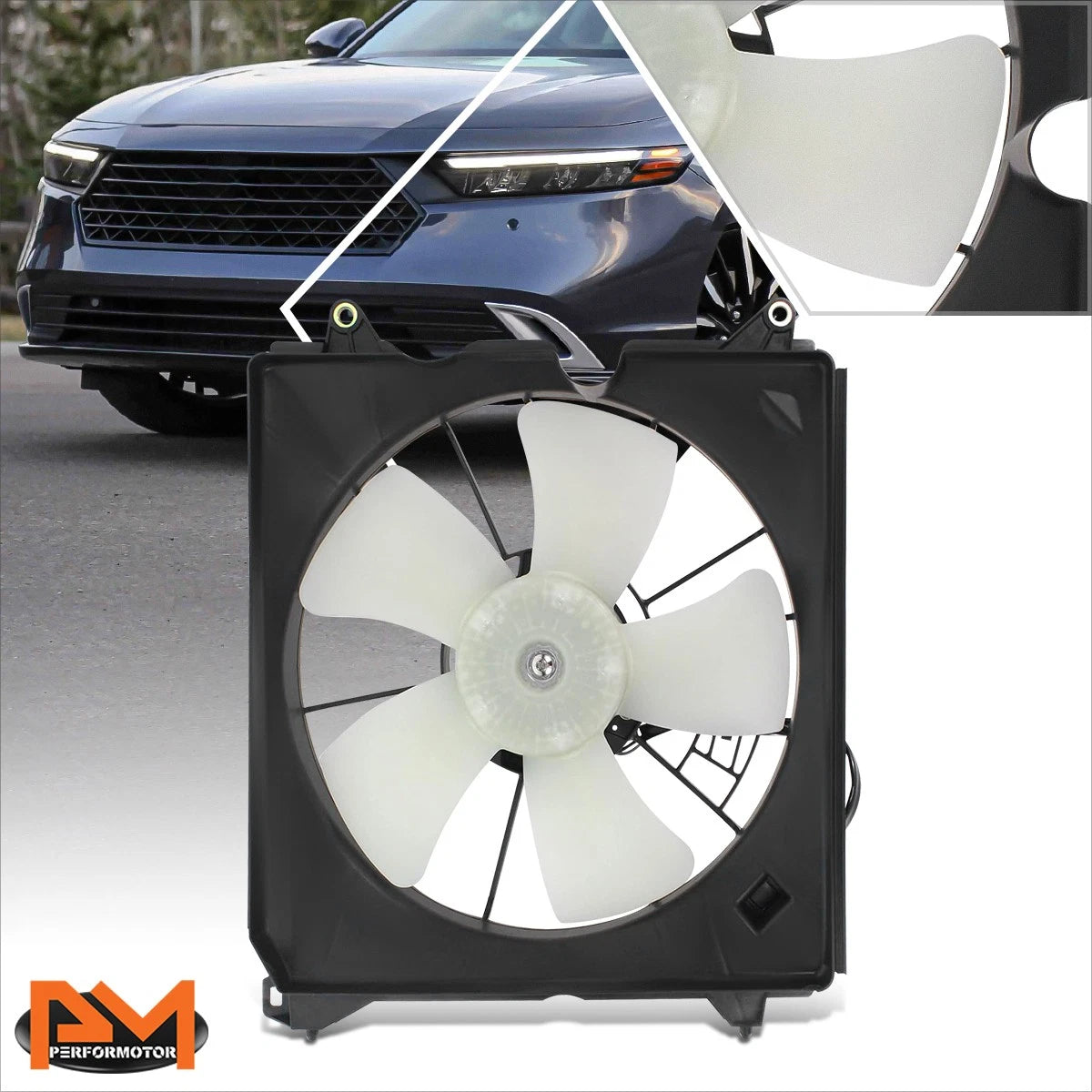 Radiator Cooling Fan Assembly for Honda Accord 1.5L Turbo (2023–2025)