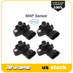 Set of 4 Manifold Pressure MAP Sensors for Chevrolet Impala (2008–2011)