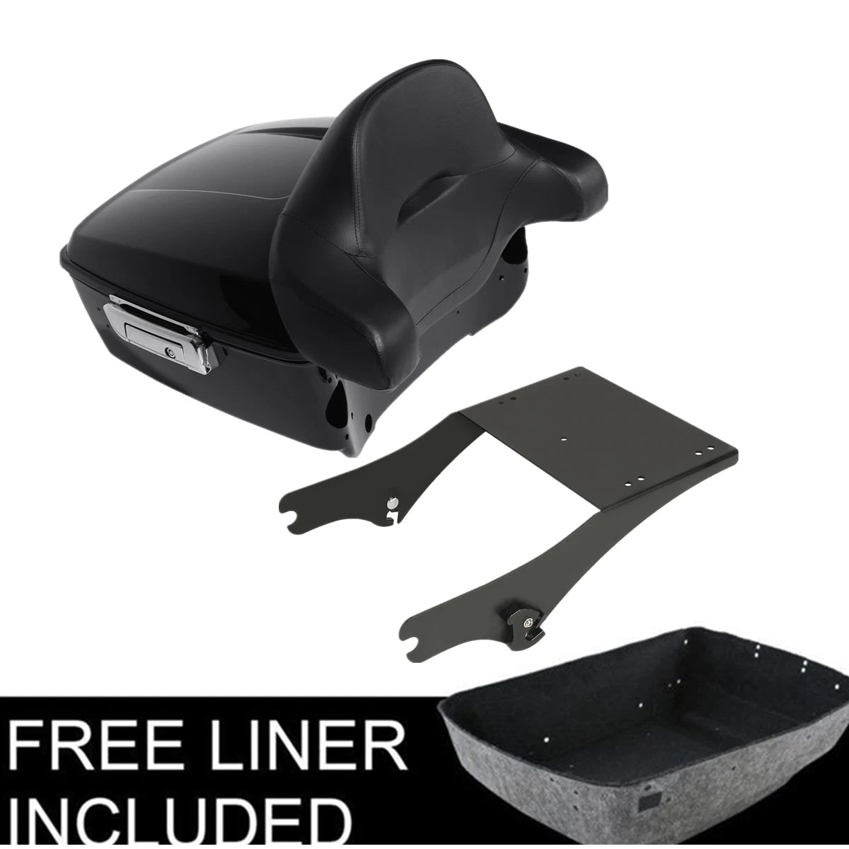 Backrest Pad for Harley Electra Glide & Road King (1997–2008)