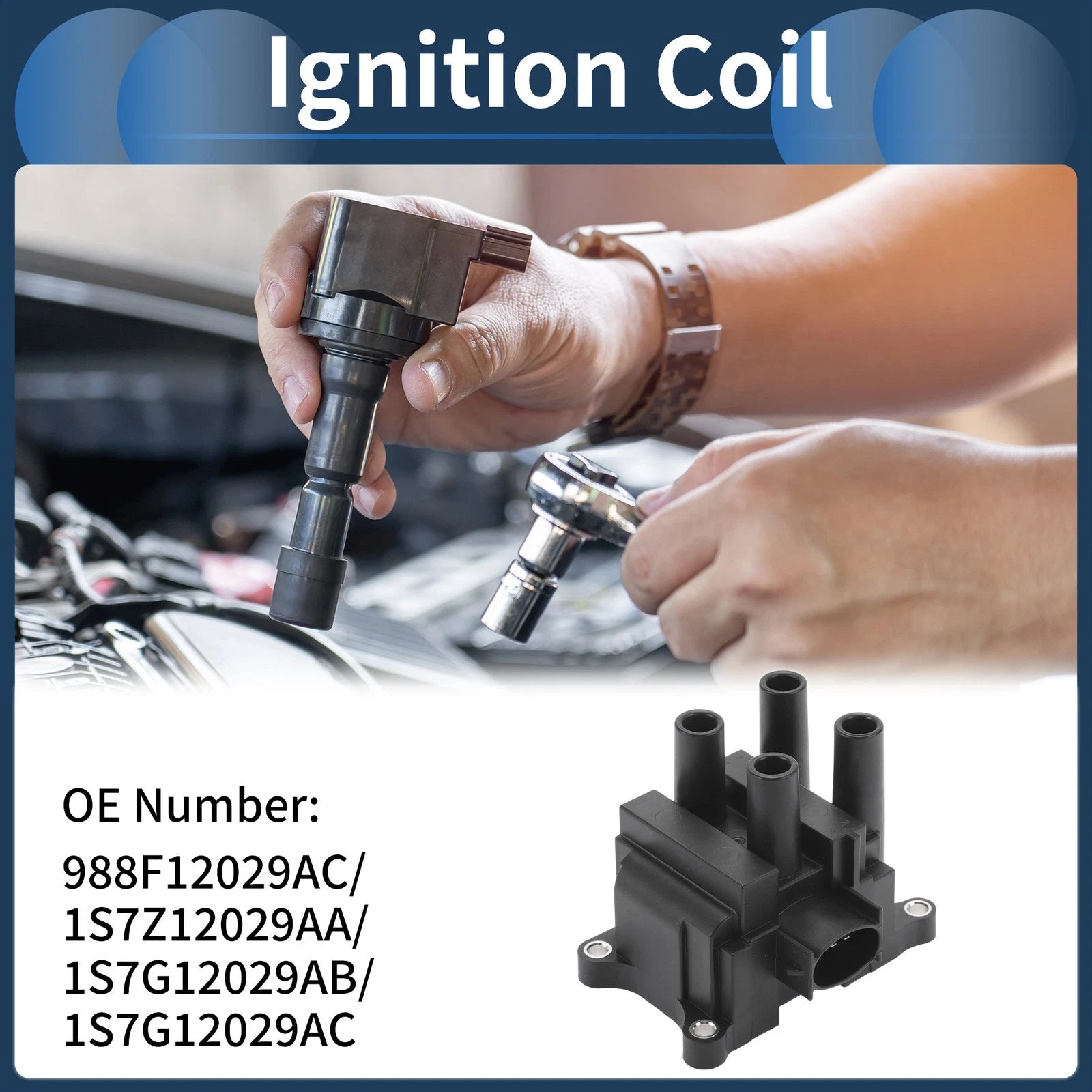 Ignition Coil Pack No. 988F12029AC for Ford Courier (2002–2007)