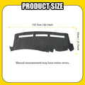 Dash Mat Cover Pad for Chevrolet Tahoe Suburban Yukon (2000–2006) Gray