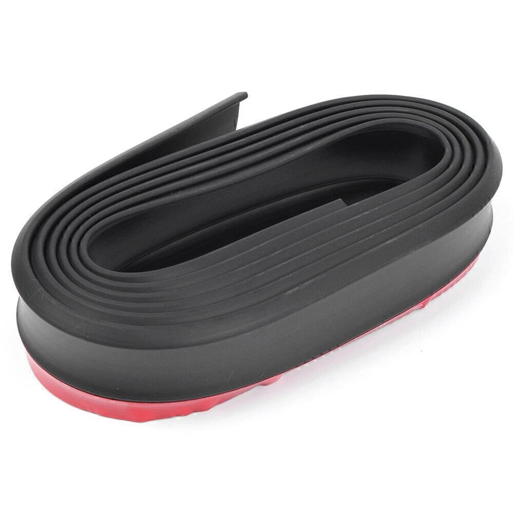 2.5M Lower Lip Protective Strip for Universal Cars (Rubber, Anti-Scratch)