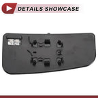 Heated Left Driver Side Tow Mirror Glass for Ford F150 