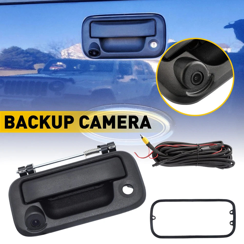 Tailgate Handle with Rear View Camera for Ford F150/F250/F350/F450