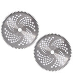 Set of 2 Carbide Tip Brush Blades for Weed Eater 10" 80T