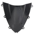 Black Carbon Fiber ABS Windshield Shield for Honda CBR 1000RR (2008–2011)
