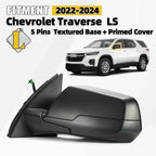 Side Mirror for Chevy Traverse (2022–2024) Left Driver 5 Pins
