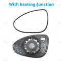 Heated Convex Mirror Glass w/ Base for Holden Barina (2011–2018)