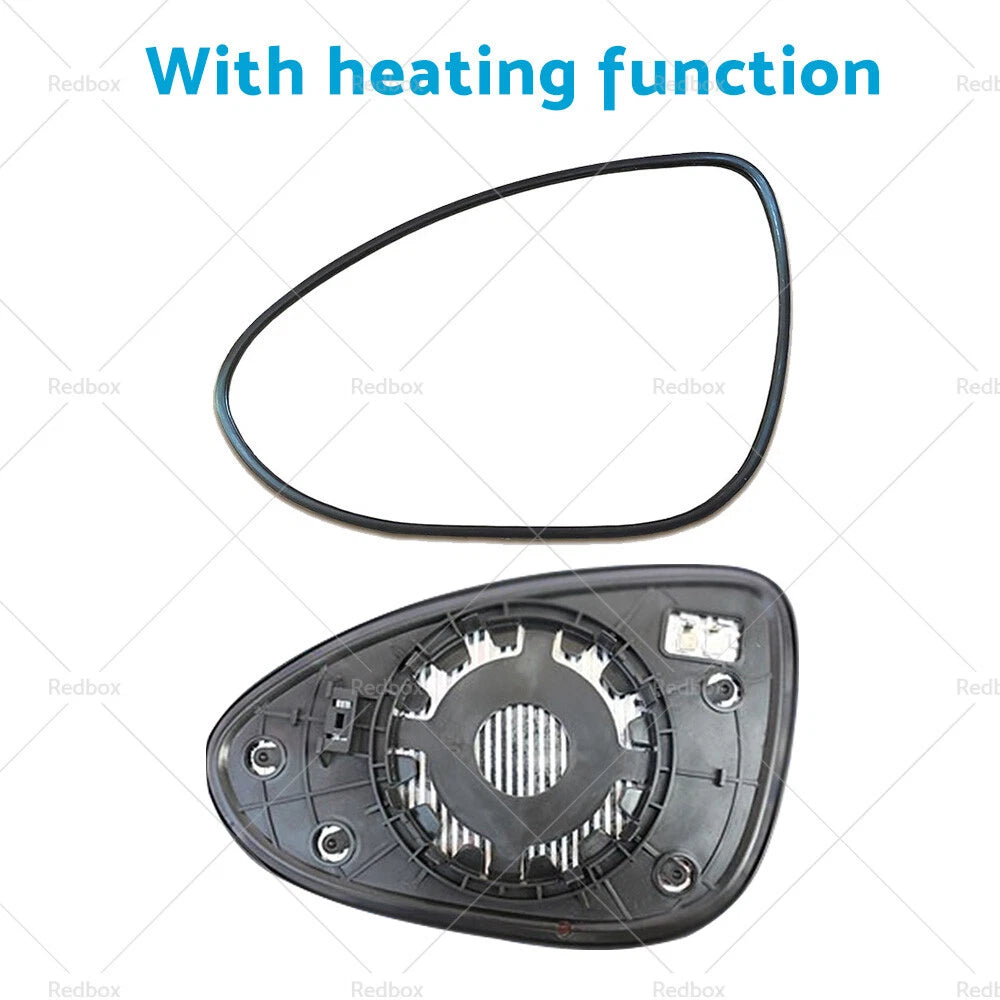Heated Convex Mirror Glass w/ Base for Holden Barina (2011–2018)