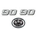Horsepower Label Decal Sticker for Yamaha Outboard (90 HP)