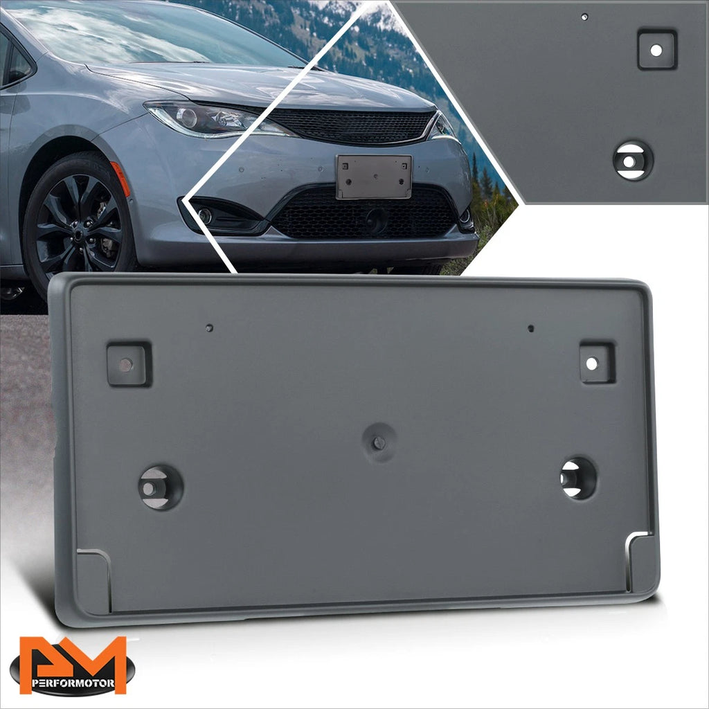 Front License Plate Mounting Bracket for Chrysler Pacifica/Voyager (2017–2020)