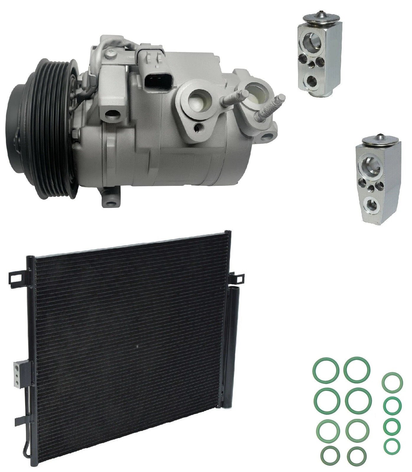 A/C Compressor Kit With Condenser for Dodge Durango 5.7L (2019-2019)