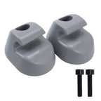 2X Sun Visor Clip S16-1023-661 F01377-2 for Kenworth Peterbilt
