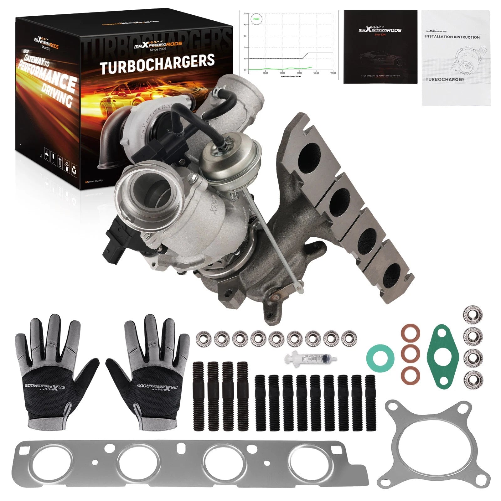 Billet Turbo for VW Jetta GLI Passat Beetle Tiguan Audi TT Q3 2.0L CCTA (2006–2018)