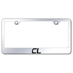 Name Etched on Mirrored License Plate Frame - Officially Licensed for Acura CL