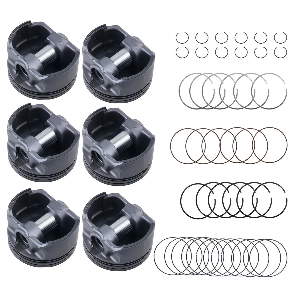 Cylinder Piston Ring Set for BMW E46 E60 325i 525i (1997–2010)