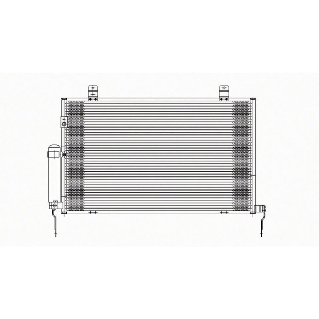 Replacement A/C Condenser w/Receiver Drier (See compatibility Chart)