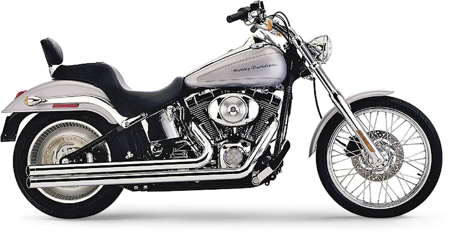 Cobra Speedster Long Exhaust for Harley Softail Slim Fat Boy Heritage (2012–2017)