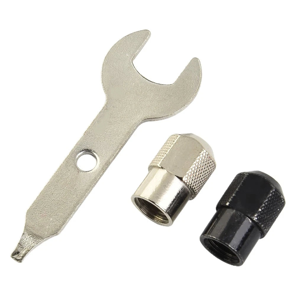 3X Screw Cap Wrench Set for Electric Grinder (Keyless, Metric Thread)