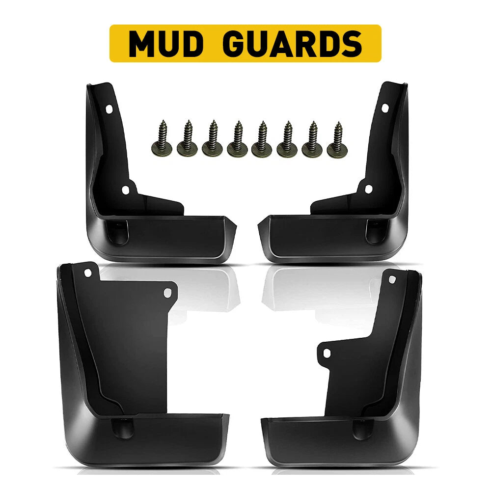 Set of 4 Splash Guards for Toyota Camry (2018–2021)