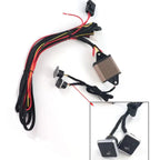 12V 15A Car Seat Heating Pad Switch Wiring Harness - 3 Level Adjustable