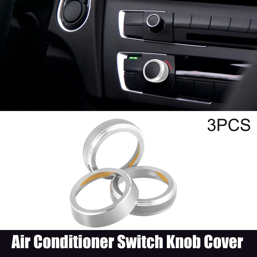 3pcs Air Conditioner Switch Knob Cover for Suzuki Jimny JB64W (2018–2023)