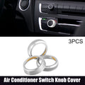 3pcs Air Conditioner Switch Knob Cover for Suzuki Jimny JB64W (2018–2023)