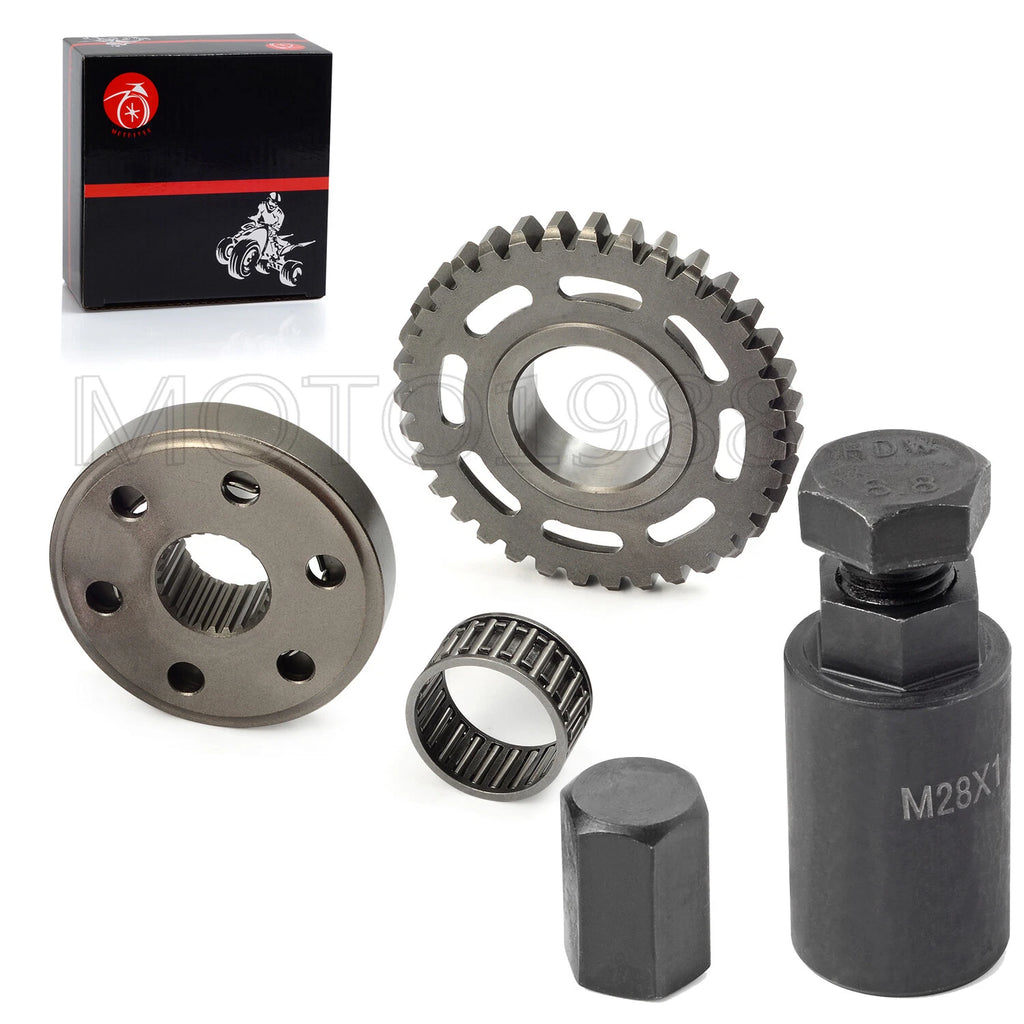 Starter Clutch & Driven Gear Flywheel Puller for Honda CRF450X TRX450R TRX450ER