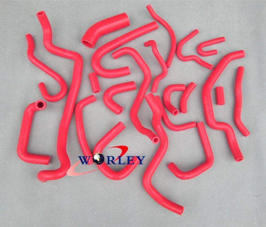 Silicone Radiator Hose for Nissan Silvia 180SX 200SX S13 CA18DET (89-94) 22pcs
