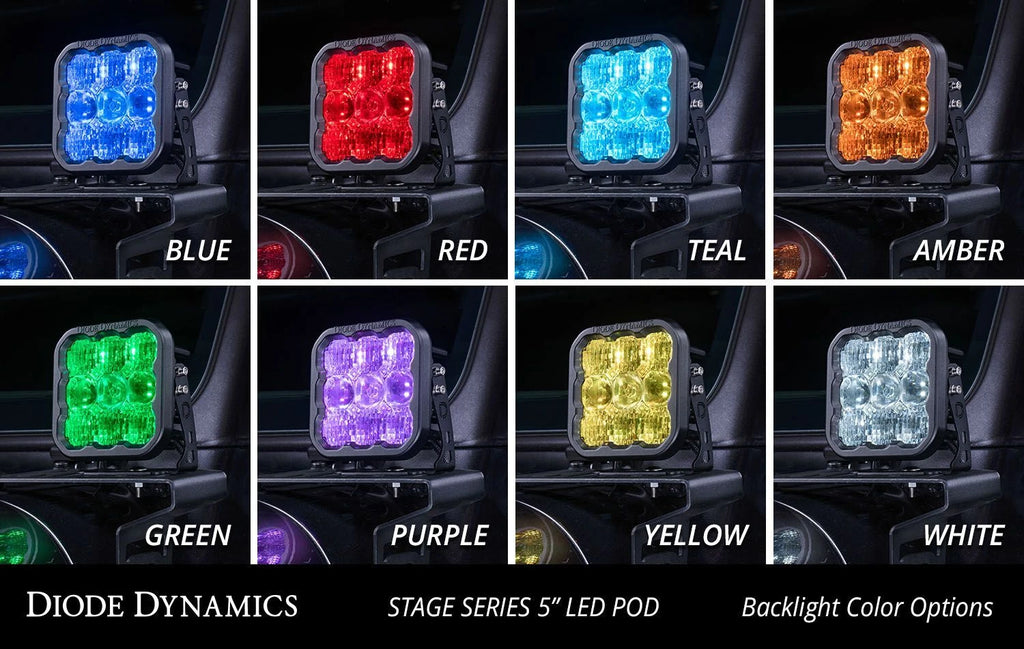 LED Pod Sport White Combo Pair for Diode Dynamics (2011–2011)