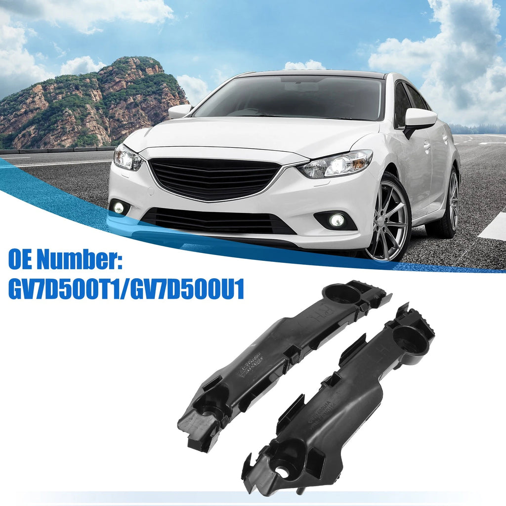 Pair Front Bumper Bracket No.GV7D500T1 for Mazda 6 (2007–2012)