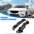 Pair Front Bumper Bracket No.GV7D500T1 for Mazda 6 (2007–2012)