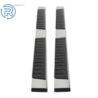 Set of 2 Black 6" Running Boards for Dodge Ram 1500 Crew Cab (2019–2024)