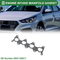 Engine Intake Manifold Gasket for Hyundai Accent (2005–2010) No. 2841126011