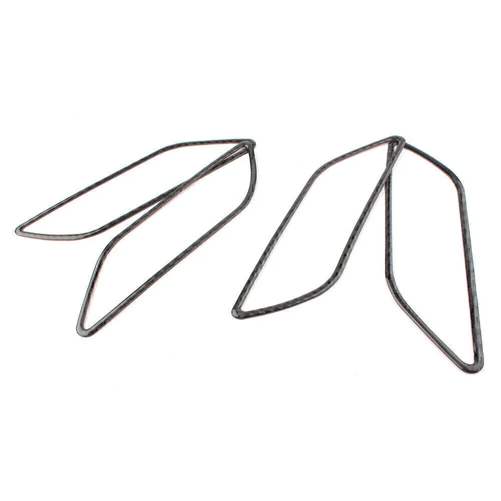 4x Carbon Fiber Inner Handle Trim Covers for Audi A3 S3 (2014-2018)