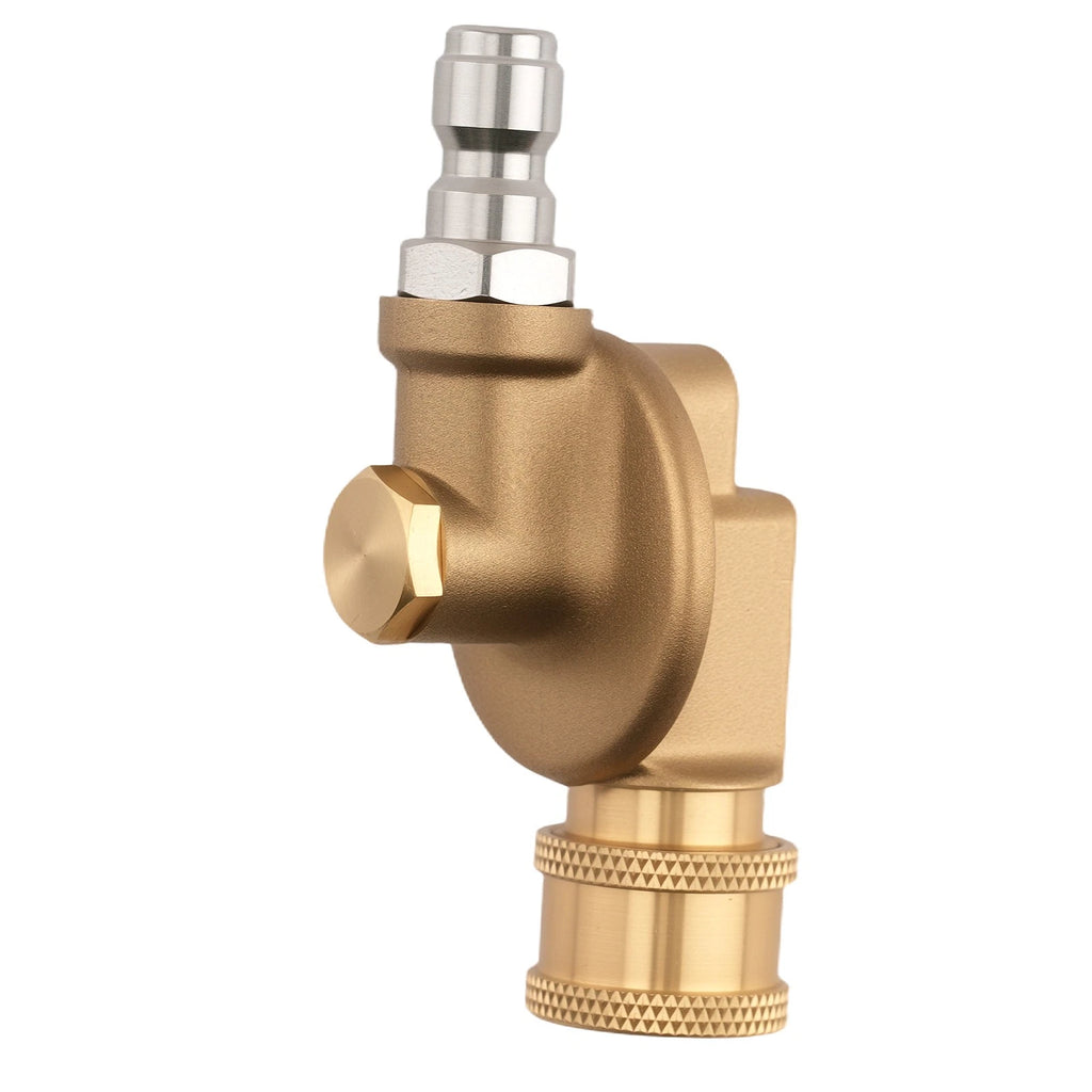 1/4" QC Pivot Adapter Coupler for Pressure Washer (7 Angle)
