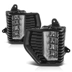 Full LED Fog Lights for GMC Sierra 1500 (2019–2022) - Clear Lens, Switch, Bezels