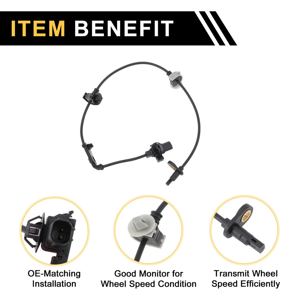ABS Wheel Speed Sensor No. 57455SVAA02 for Honda Accord (2018–2023)