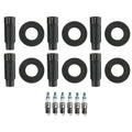 Set of 6 Denso Iridium Power Spark Plugs & Coil Boots for Ford Escape Fusion (V6)