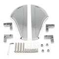Rear Passenger Floorboards 1Pair Aluminum for Harley Touring (1993–Present) Chrome